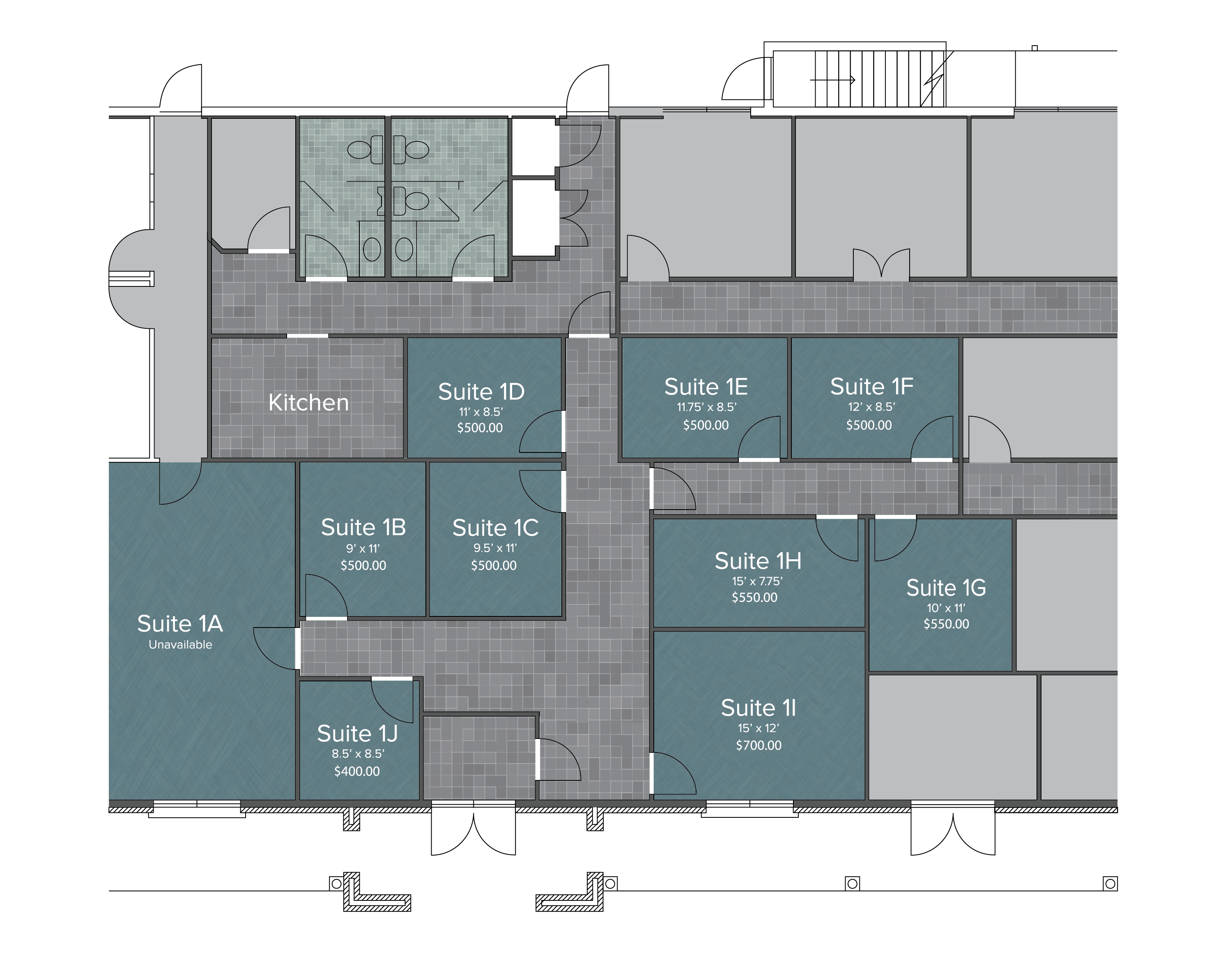 Floor Plan of Business Suites